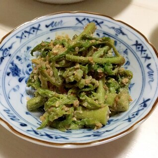 タラの芽の胡麻和え